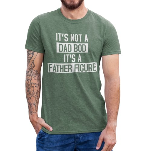 It's Not A Dad Bod It's A Father Figure T Shirt Dad Gift Funny Dad Shirt Gift for Husband - Etsy