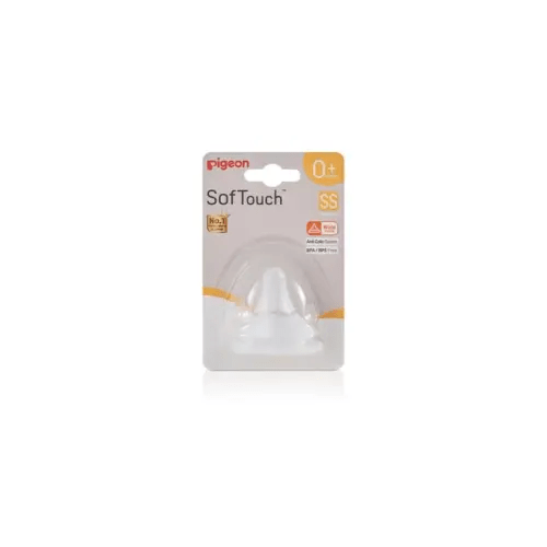 Pigeon SofTouch III Peristaltic + Teat SS 1Pk | Baby Bunting AU