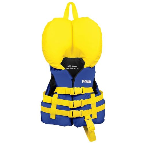 Airhead Infant's General Purpose Life Jacket, Coast Guard Approved, 15-30 lbs