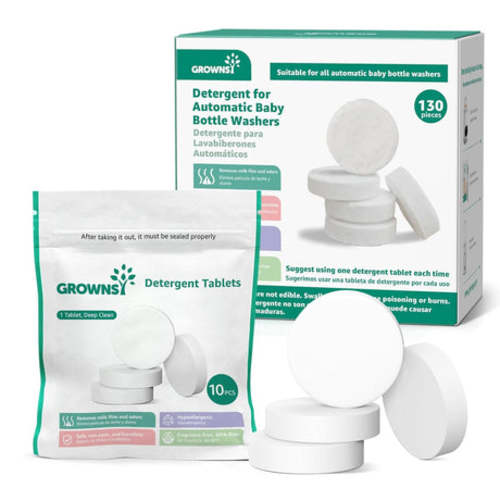 NEW Bottle Washer Detergent 130 PCS -Compatible with All Brands Baby Bottle Washers