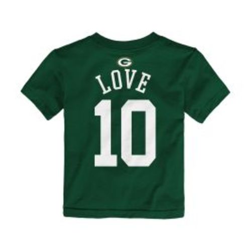 Green Bay Packers Infant #10 Jordan Love T-Shirt at the Packers Pro Shop