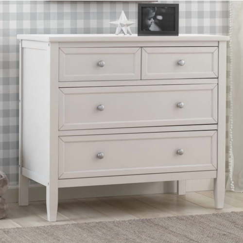 Delta Children Epic 3 Drawer Dresser- Bianca White