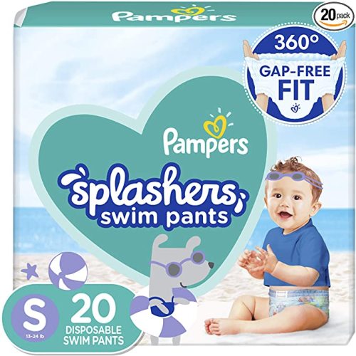Pampers Splashers Swim Diapers Size S, 20 Count