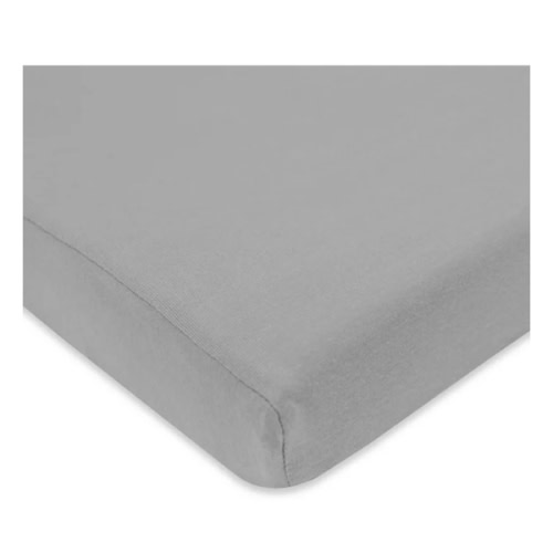 TL Care Cotton Jersey Fitted Playard Sheet in Gray