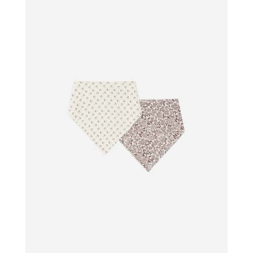 Bandana Scarf, 2 Pack || French Flora, Mauve Ditsy