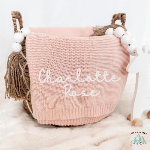 Baby Gift, Personalized Embroidered Baby Blanket, Monogrammed Newborn Baby Gift, Gift for Baby Shower, Newborn Baby Gift, Birthday Blanket