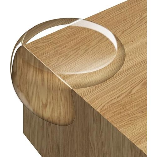 12 Pack Corner Protectors for Baby, Clear Corner Guards Protector Furniture Corner & Edges Safety Bumpers Cushion, Round, Round Shaped 1.6x1.6x0.8 in