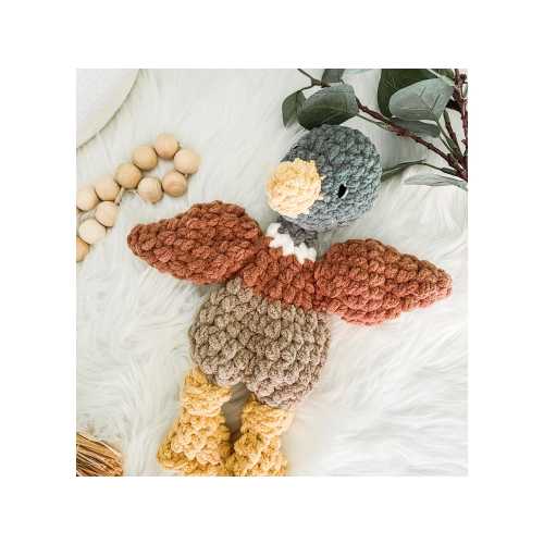 Mallard Duck Snuggler Lovey, Duck Nursery Decor, Baby Snuggle Animal, Hunting Themed Nursery, Baby Cuddle Blanket, Outdoor Nursery Decor