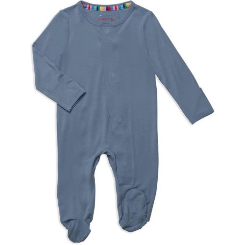 Magnetic Me Boys Modal Magnetic Baby Footie Pajamas | Silky Soft Modal Fabric | Baby Sleepers Available in Sizes PRE - 24M