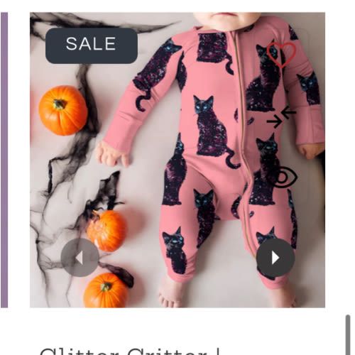 Glitter Critter | Bamboo Zippy