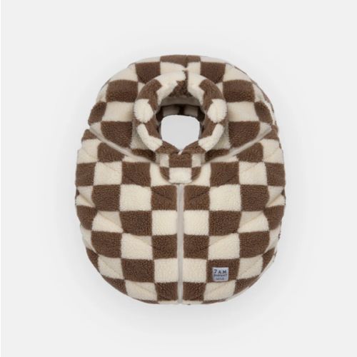 Car Seat Cocoon - Checker Berber