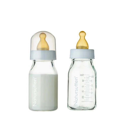Glass Baby Bottles 4 oz - 2 pack
