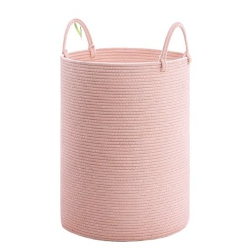 ZZ Large Laundry Hamper, Baby Laundry Hamper for Toys, Tall Woven Laundry Basket for Clothes