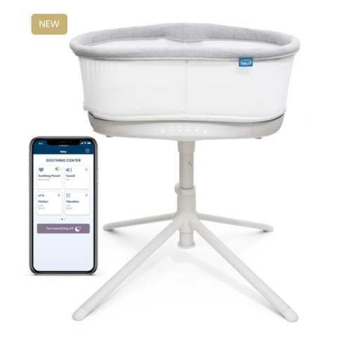 HALO BassiNest® Connected Swivel Sleeper 3.0 Smart Bassinet