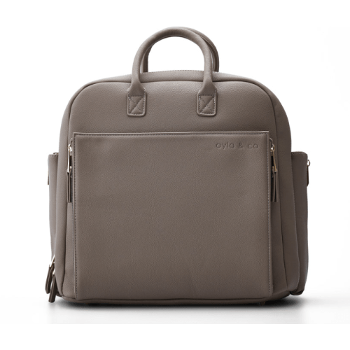 The Ayla Diaper Bag - Color Pebble