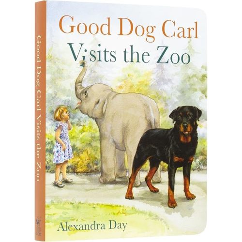 Good Dog Carl Visits the Zoo Board Book (Good Dog Carl Collection) Board book – Picture Book, August 3, 2021