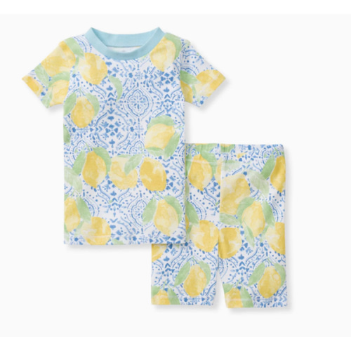 Lemon Tiles Organic Cotton Two-Piece Pajamas – Burt's Bees Baby