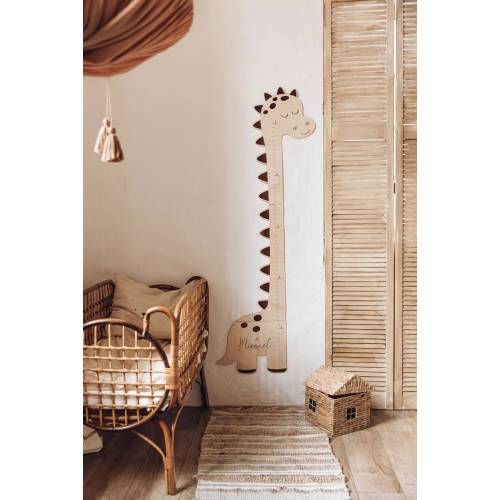 Dinosaur growth chart | Safari nursery decor | Personalized height chart | dinosaur nursery decor | Height chart for kids | playroom decor
