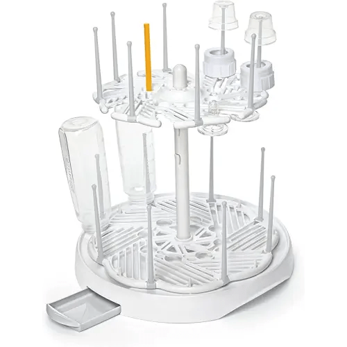 Munchkin® High Capacity Drying Rack for Baby Bottles and Accessories, White
