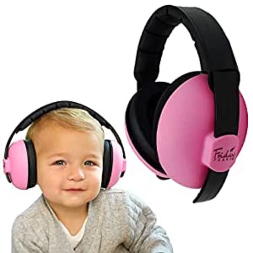 Amazon.com: Friday 7Care Baby Ear Protection Noise Cancelling Headphones for Ages 0-24 Months, Pink : Baby