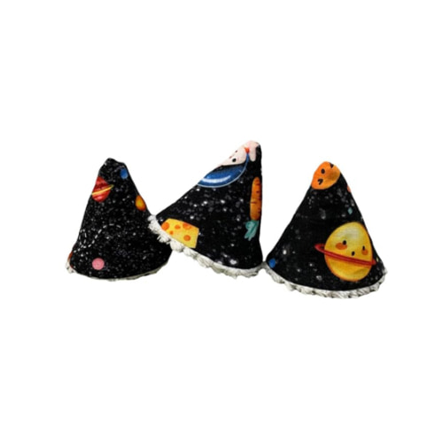 Outer Space Newborn Baby Boy Pee Pee Teepee Wiggle Wigwam Tinkle Tent Baby Shower Gift (Royal Blue)