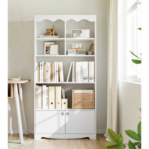 Ebern Designs Saxapahaw 63" H x 31.5" W Standard Bookcase & Reviews | Wayfair