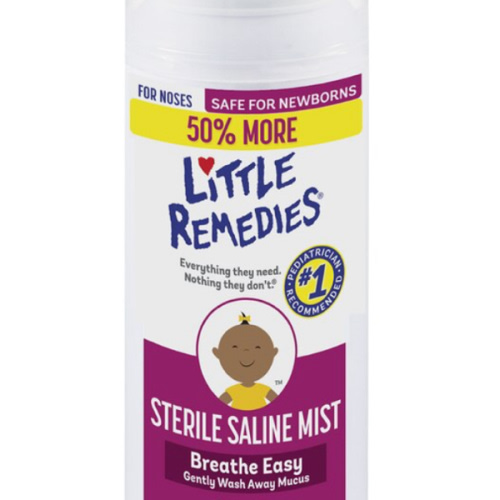 Little Remedies Sterile Saline Nasal Mist, Safe for Newborns, 2 fl oz