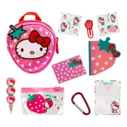 Real Littles Hello Kitty® and Friends Scented Backpacks, 6 Mini Stationery, Ages 6+ Styles Vary