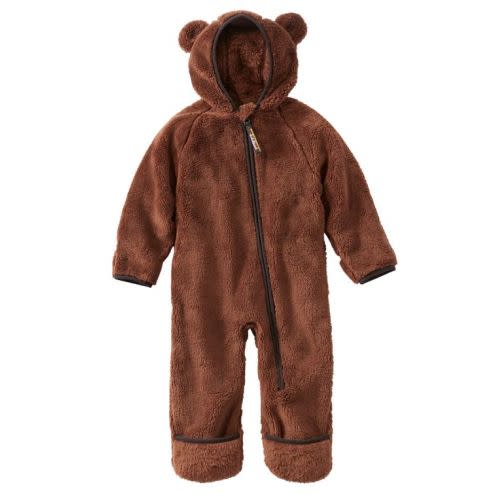 Infants' L.L.Bean Hi-Pile Fleece Bunting | Pants & Suits at L.L.Bean
