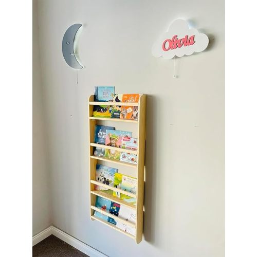 Kids Bookshelf (24" Width, Teak)
