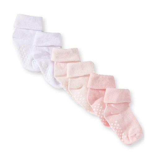 Starting Out Baby Girls Six-Pack Socks