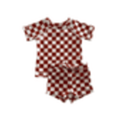 Stracciatella Checkerboard / Cove Rashguard Set / UPF 50+ – SpearmintLOVE
