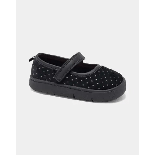 Baby Girl Every Step® First Walker Dress Shoes - Black | Carter's