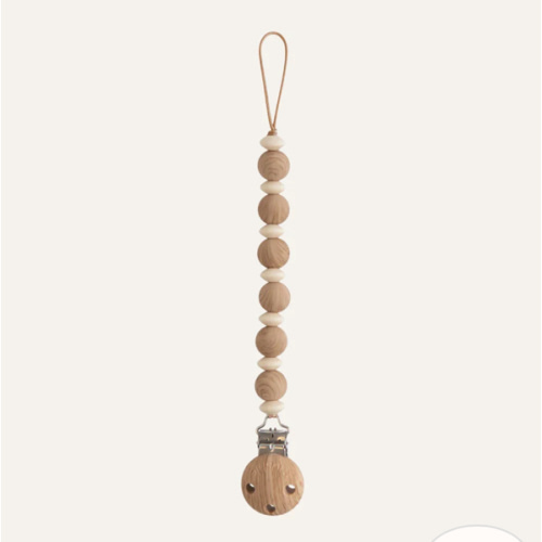 LUNA SILICONE PACIFIER CLIP | bornbaby