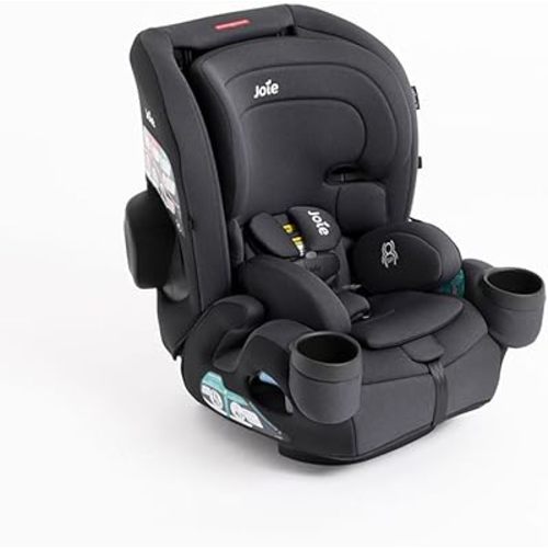 Saffron SI 4-in-1 Car Seat – Car Seat for Infants to Toddlers to Big Kids - 4 Modes, 10-Position No-Rethread Headrest & Harness (Shale)