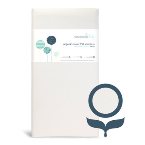 Naturepedic Organic Cotton Lightweight Classic 2-Stage Mattress - Bambi Baby Store