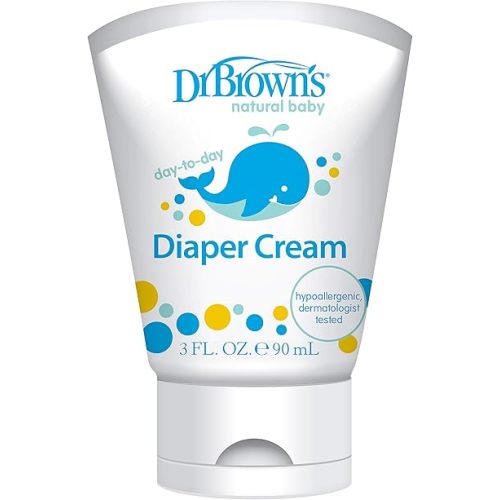 Dr. Brown's Natural Baby Diaper Cream , 3 Fl Oz