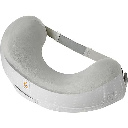 Ergobaby Natural Curve Nursing Pillow, Moonlight Grey