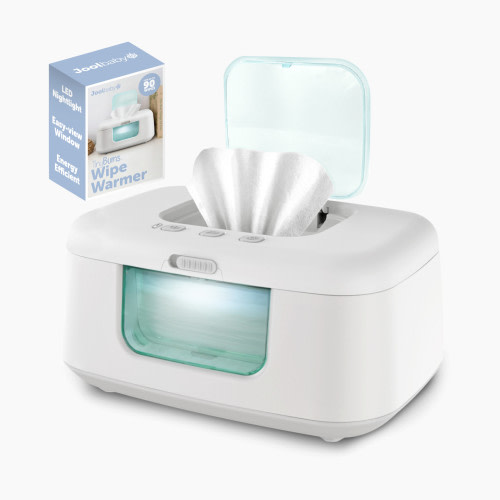 Jool Baby TinyBums Baby Wipe Warmer & Dispenser with LED Changing Light - Aqua