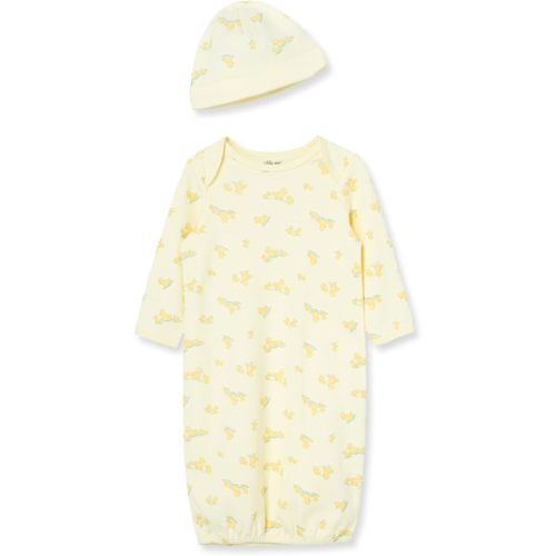 Little Me Baby Boys' 2-Piece Nightgown and Cap Set