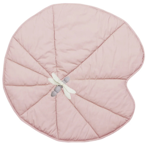 WASHABLE PLAYMAT WATER LILY VINTAGE NUDE