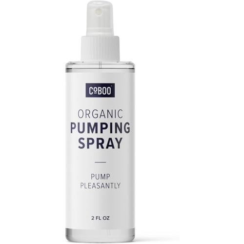Breast Pump Flange Spray | Helps Sore Nipples & Clogged Milk Ducts | Skin Lubricant for Breast Pumping | Apply Pumping Spray Directly to Shields | Vegan & Lanolin Free | (2 Fl Oz)