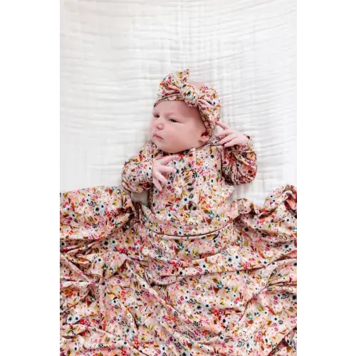 Penelope Newborn Headband Bundle (Gown)