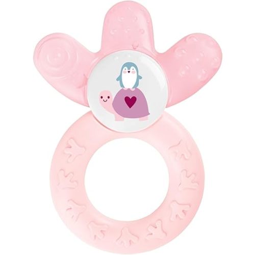 MAM Baby Toys, Teething Toys, Cooler Teether, Girl, 4+ Months, 1-Count (7961-012-0-1)