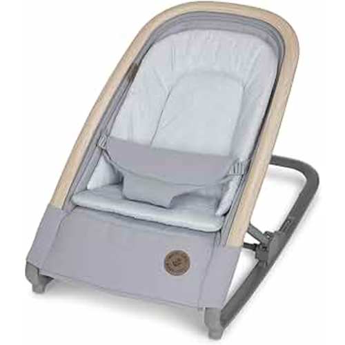 Maxi-Cosi Kori 2-in-1 Baby Bouncer Seat for Infants, Baby Rocker Chair, Portable Baby Bouncer, Classic Gray