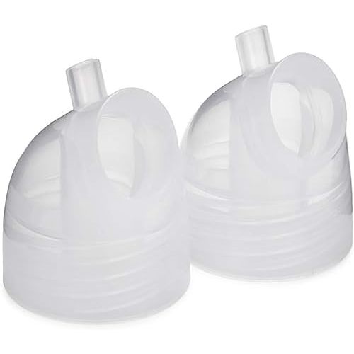 Motif Medical Breast Shield Connectors Replacement Parts - Compatible w/Motif Duo Double Breast Pump - Durable Motif Replacement Pump Parts - Spare Breastfeeding Essentials for Home & Work (Set of 2)