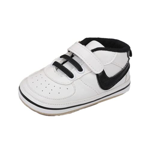 Clowora Unsex Baby Shoes Boys Girls Infant Sneakers Non-Slip Soft Rubber Sole Toddler Crib First Walker Lightweight Shoes