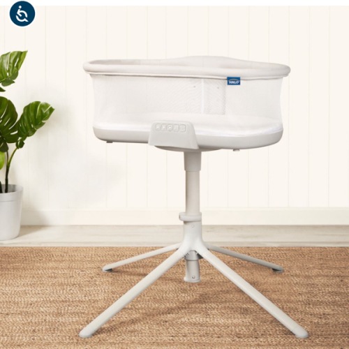 HALO - BassiNest Soothing Swivel Sleeper 3.0S - white/grey