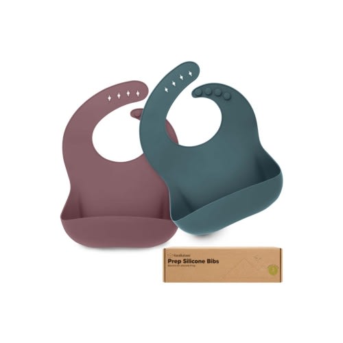 Prep Silicone Bibs