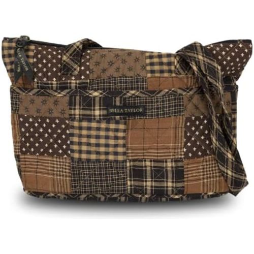 Bella Taylor Small Tote | Lightweight Quilted Fabric Purses for Women
